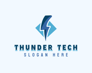 Thunder Electricity Bolt logo