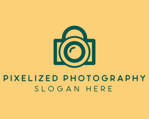 Padlock Camera Photography  logo design