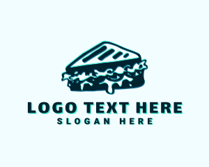Glitch Sandwich Snack logo