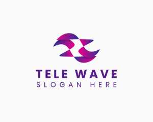 Wave App Technology logo design