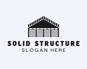 Warehouse Industrial Structure logo design