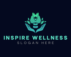 Medical Thyroid Wellness logo design