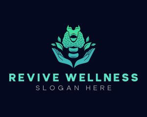 Medical Thyroid Wellness logo design