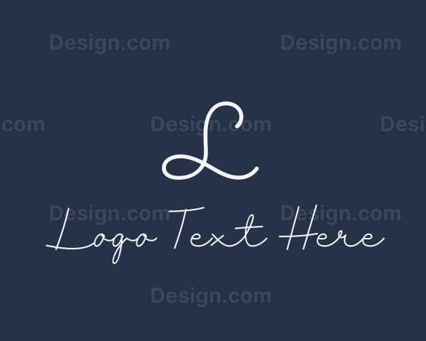 Generic Cursive Handwritten Logo