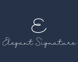 Generic Cursive Handwritten logo design