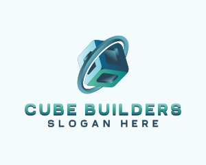 Data Cube Software logo design