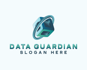 Data Cube Software logo design