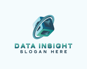 Data Cube Software logo design