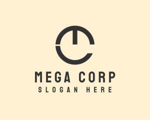 Corporate Business Letter MC logo design