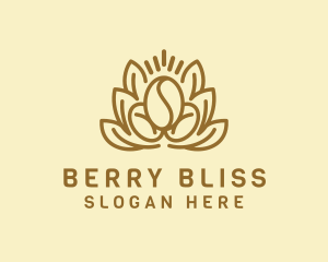 Organic Coffee Bean logo design