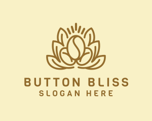 Organic Coffee Bean logo design