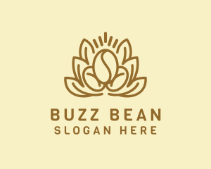 Organic Coffee Bean logo design