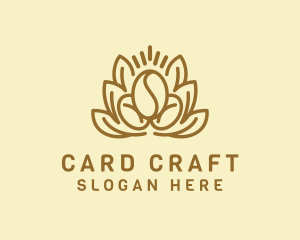 Organic Coffee Bean logo design