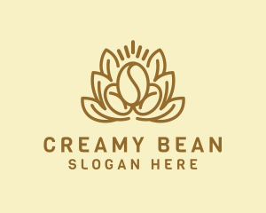 Organic Coffee Bean logo design