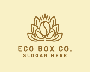 Organic Coffee Bean logo design