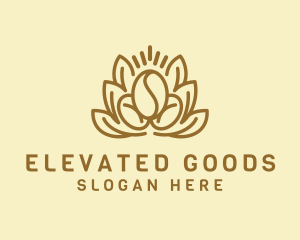 Organic Coffee Bean logo design