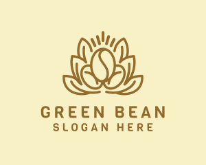 Organic Coffee Bean logo design