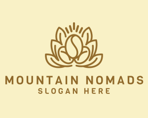 Organic Coffee Bean logo design