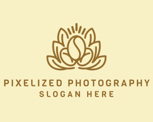 Organic Coffee Bean logo design