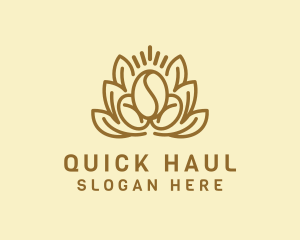 Organic Coffee Bean logo design