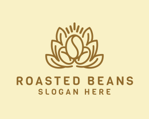 Organic Coffee Bean logo design