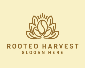 Organic Coffee Bean logo design