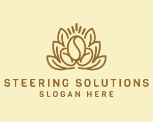 Organic Coffee Bean logo design