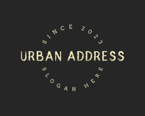 Urban Clothing Business logo design
