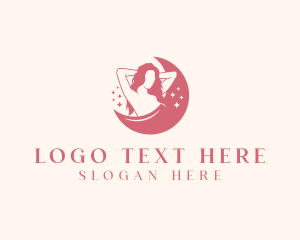 Feminine Woman Beauty logo