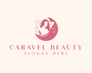 Feminine Woman Beauty logo design