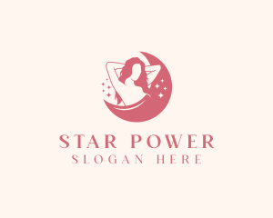 Feminine Woman Beauty logo design