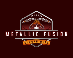 Welding Torch Fabrication logo design