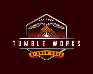 Welding Torch Fabrication logo design