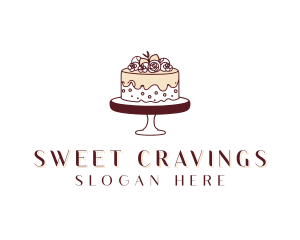 Dessert Pastry Cake logo design