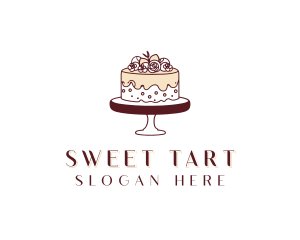 Dessert Pastry Cake logo design