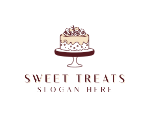 Dessert Pastry Cake logo design