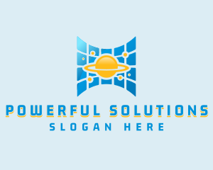 Energy Sustainable Solar logo design