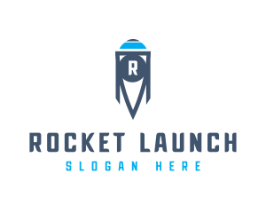 Rocket Missile Spacecraft logo