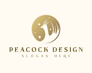 Gold Peacock Aviary logo