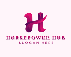 Agency Company Letter H logo design