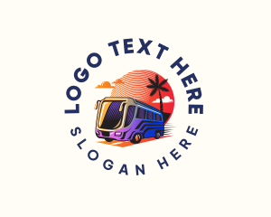 Tourist Bus Travel logo