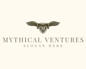 Mythical Horse Crest logo design