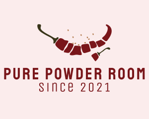 Spicy Pepper Ingredient logo design