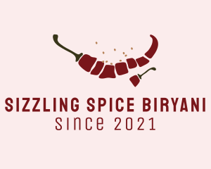 Spicy Pepper Ingredient logo design