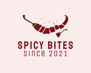 Spicy Pepper Ingredient logo design