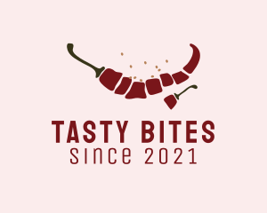 Spicy Pepper Ingredient logo design