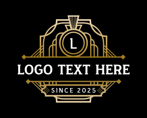 Elegant Art Deco  logo