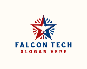 Falcon Star Veteran logo