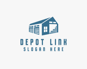 Industrial Logistics Factory logo design