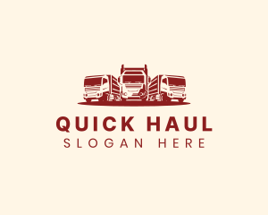 Truck Fleet Logistics logo design